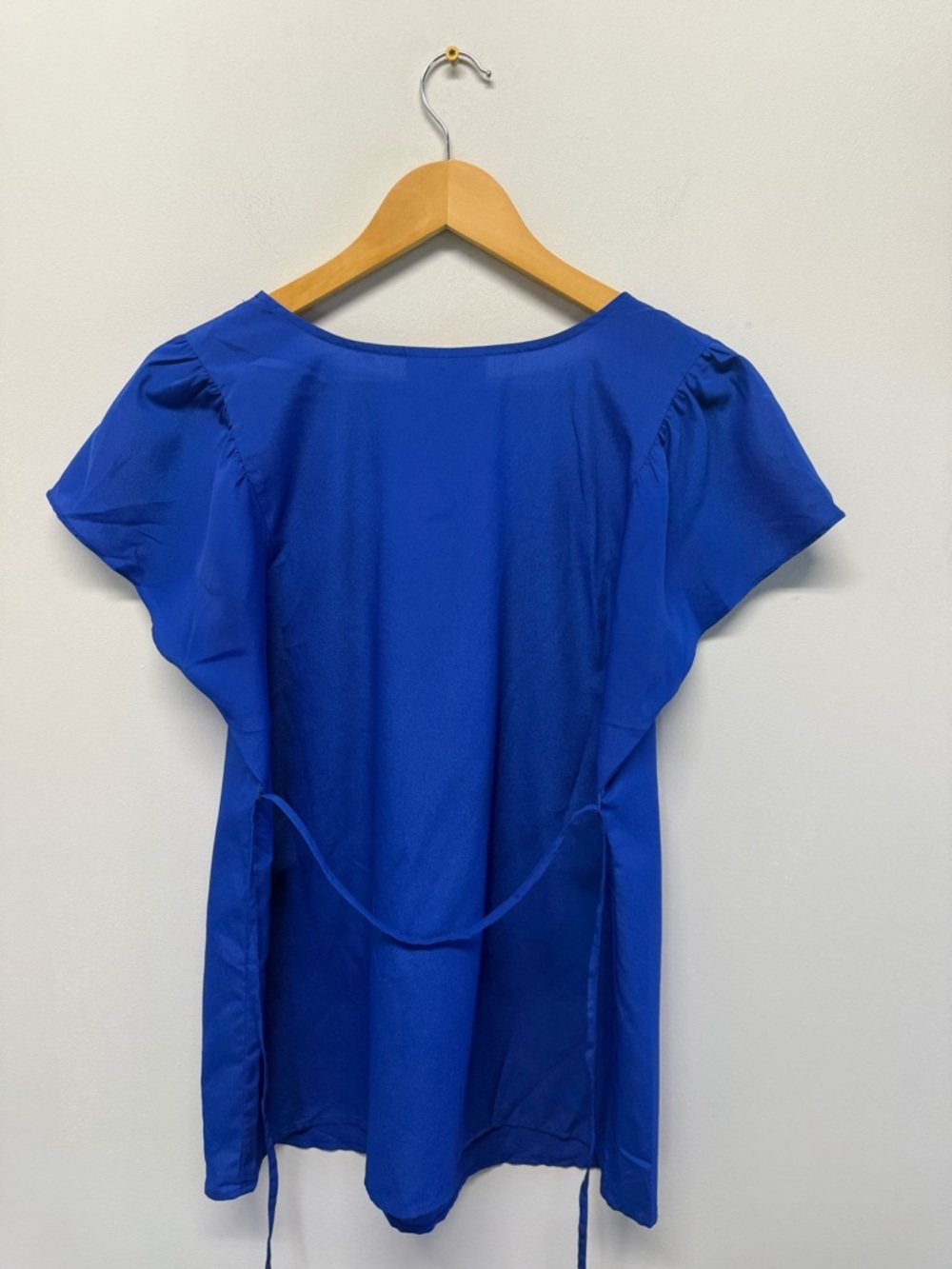 Motherhood Maternity Royal Blue Scoop Neck Maternity Top Women’s Med EUC - Picture 5 of 10